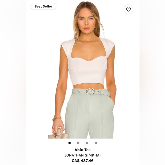 Jonathan Simkhai Tops - Jonathan Simkhai Abia Top